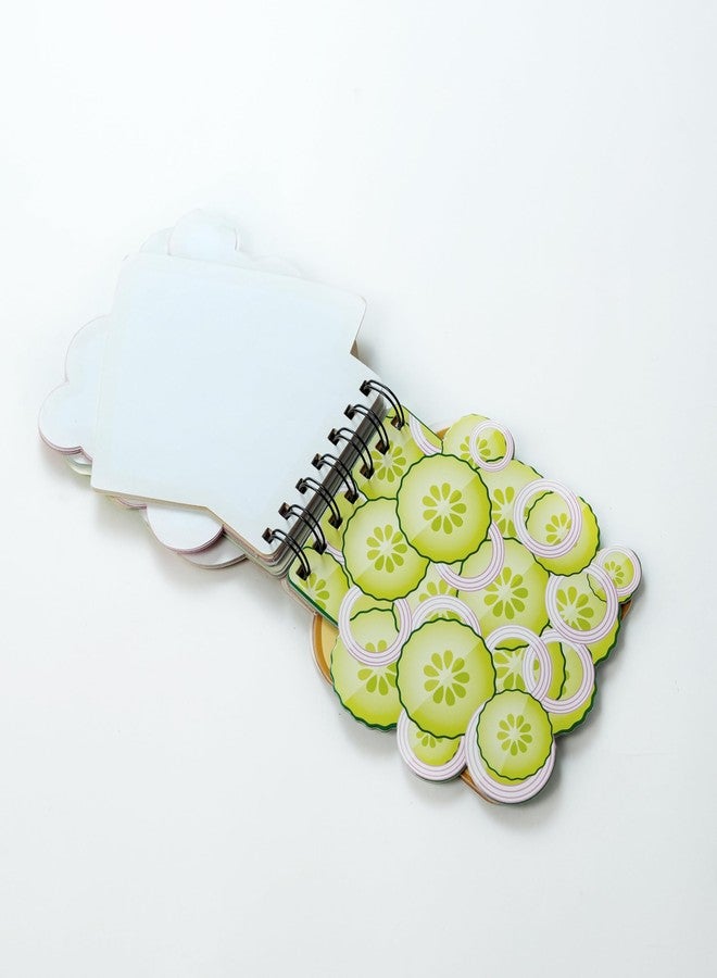 دفتر ملاحظات حلزوني أنيق على شكل شطيرة للأطفال | دفتر يوميات بتصميم طعام | دفتر كتابة إبداعي وهدية للأولاد والبنات - Image 5