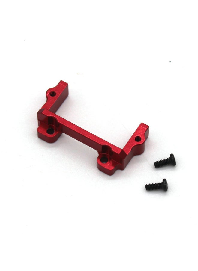 Generic FMS FCX24 1/24 Xiaoqi Smasher Model Remote Control Car Metal Upgrade Accessories Steering Gear Seat-Color:Red  - Image 1