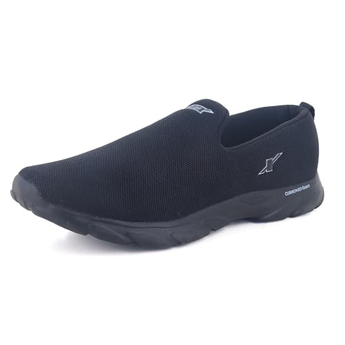 SPARX Mens SM 675 | Enhanced Durability & Soft Cushion | Black Running Shoe - 7 UK (SM 675) - Image 1