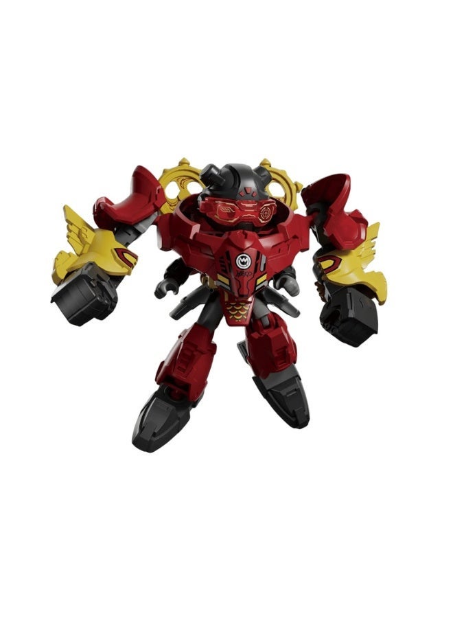 Blokees Hero Infinity Galaxy Version Turbo – Fearless Demon Child Building Figure | 9+ PCS Collectible Model Kit | Genuine Licensed Action Toy | Fun Construction Gift for Kids Boys UAE - Image 1