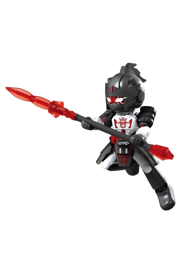 Blokees Hero Infinity Galaxy Version Turbo – Fearless Demon Child Building Figure | 9+ PCS Collectible Model Kit | Genuine Licensed Action Toy | Fun Construction Gift for Kids Boys UAE - Image 3