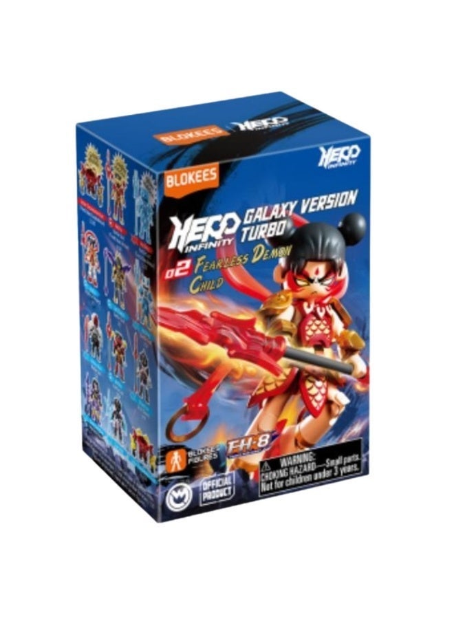 Blokees Hero Infinity Galaxy Version Turbo – Fearless Demon Child Building Figure | 9+ PCS Collectible Model Kit | Genuine Licensed Action Toy | Fun Construction Gift for Kids Boys UAE - Image 5