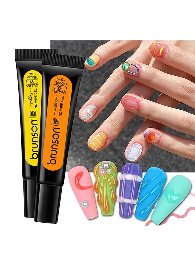 brunson 5D Solid Pudding Gel Nail Polish Candy Varnish Manicure Soak Off 10 ml, B5DG03 - Image 5