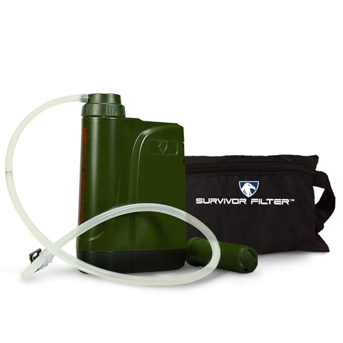 Survivor Filter PRO X - Electric Portable Camping Water Filter - Filters Bacteria, Parasite, Viral - Image 1