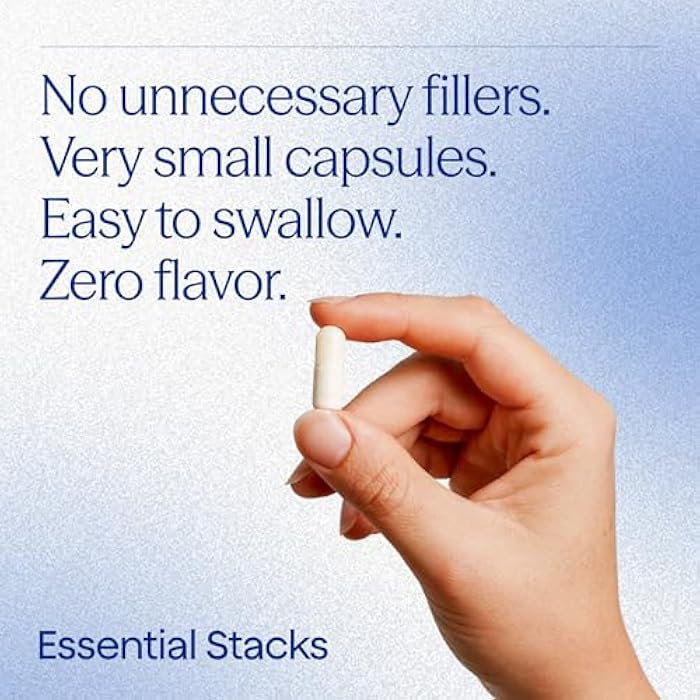 Essential Stacks Gut L-Glutamine Capsules 1000mg (Made in USA) - Gluten, Dairy & Soy Free, Non-GMO L Glutamine for Gut Health - 60 Serves (120 Caps) - Image 4
