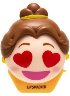 Lip Smacker Disney Beauty And The Beast Belle Emoji Flavored Lip Balm, Belle, Last Rose Petal, Clear, For Kids 