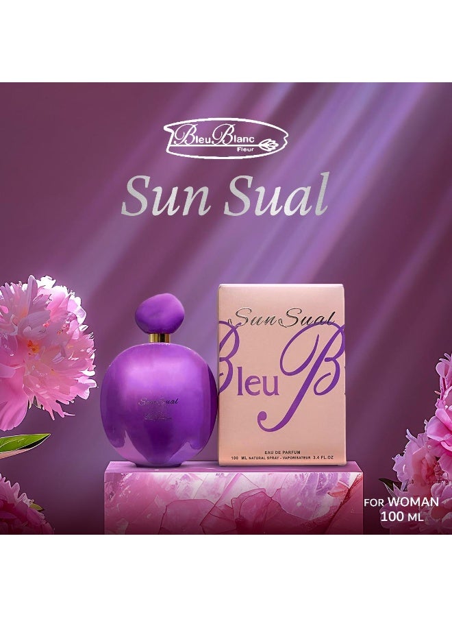 Bleu Blanc Fleur sun sual bleu B 100 ML - Image 3