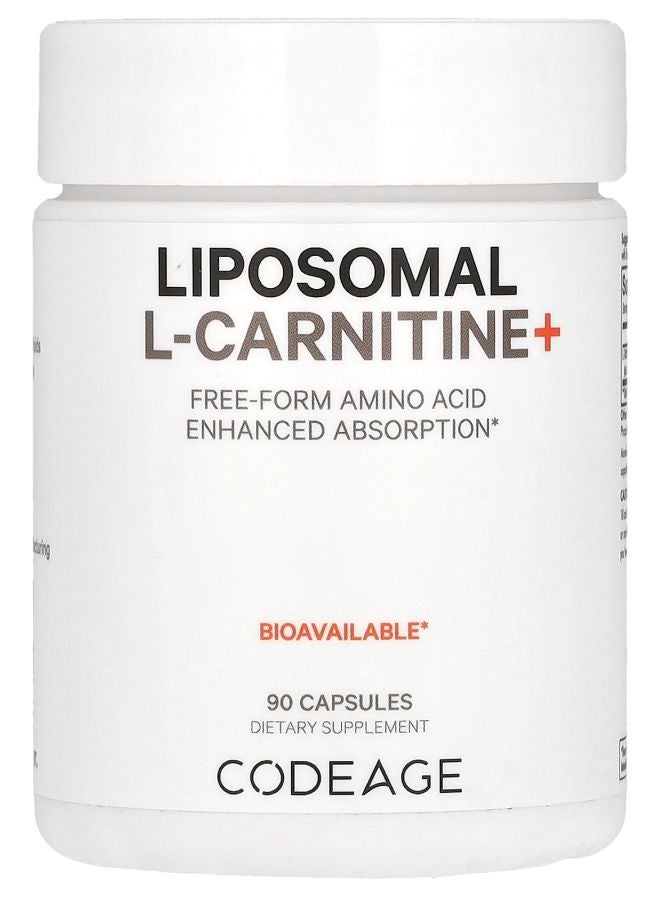 Codeage Liposomal LCarnitine+ 90 Capsules