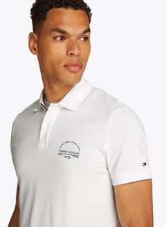 TOMMY HILFIGER Regular Fit Graphic Short Sleeve Polo  - Image 3