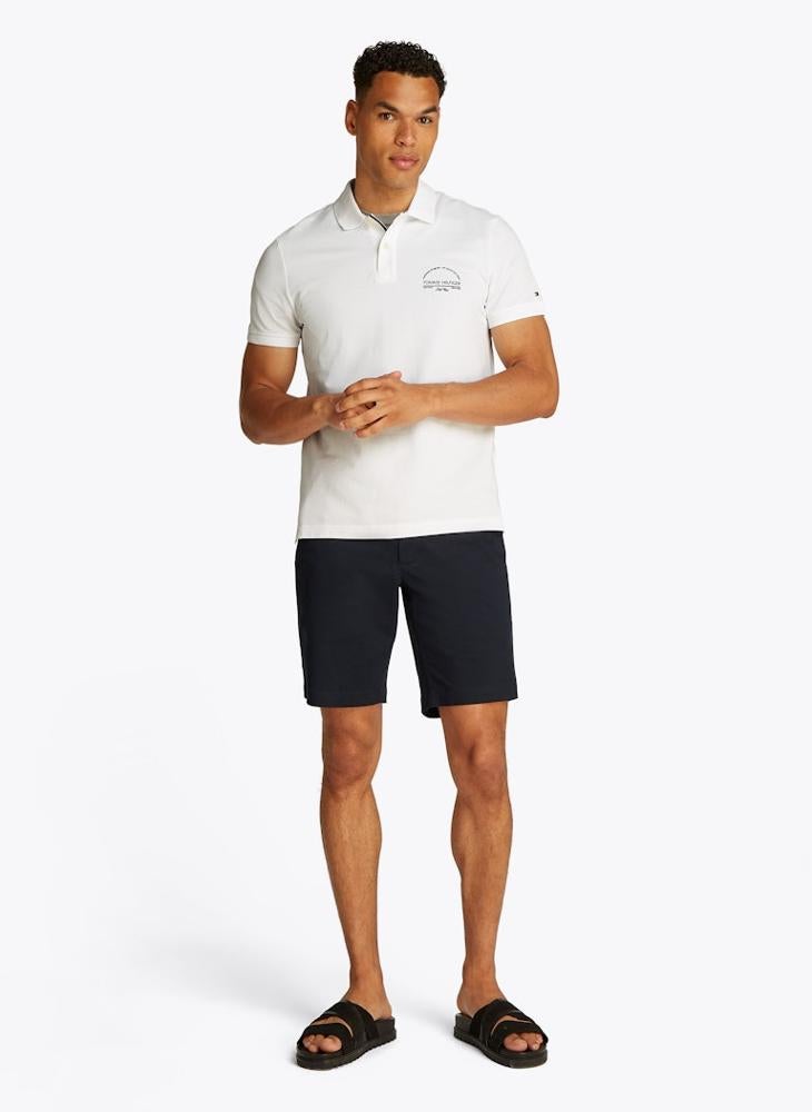 TOMMY HILFIGER - Regular Fit Graphic Short Sleeve Polo - Image 1