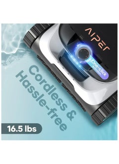 Aiper Aiper -Scuba N1 Cordless Robotic Pool Cleaner for In-Ground Pools up to 1600sq.ft, Automatic Pool Vacuum, Lasts 150 Mins - White  - Image 2