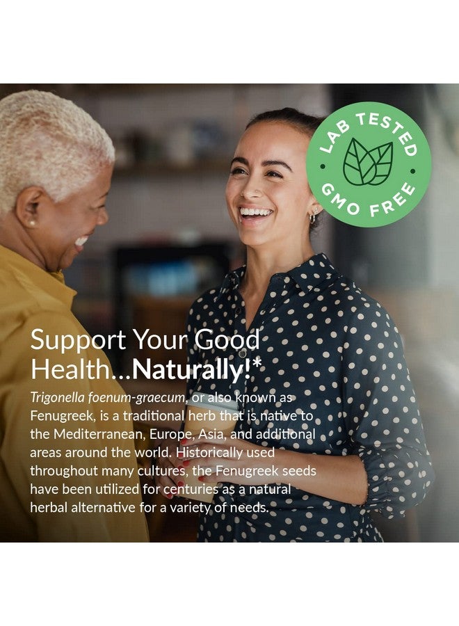 Futurebiotics Fenugreek Extra Strength 2400 Mg Supports Overall Good Health  Wellbeing Nongmo 300 Vegetarian Capsules - Image 3