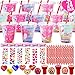 ORIENTAL CHERRY Valentines Day Gifts for Kids  24 Pack Valentines Day Stationery Gift with Cards Pencils Stickers Erasers Stampers Sharpener Cups Classroom Prize School Exchange Boys Girls Party Favors - Image 4
