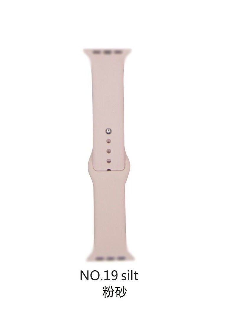 Apple Watch Band 41mm Soft Silicone Sport Band Replacement Wrist Strap Compatible for iWatch Apple Watch Series 7 (41mm) - Image 2