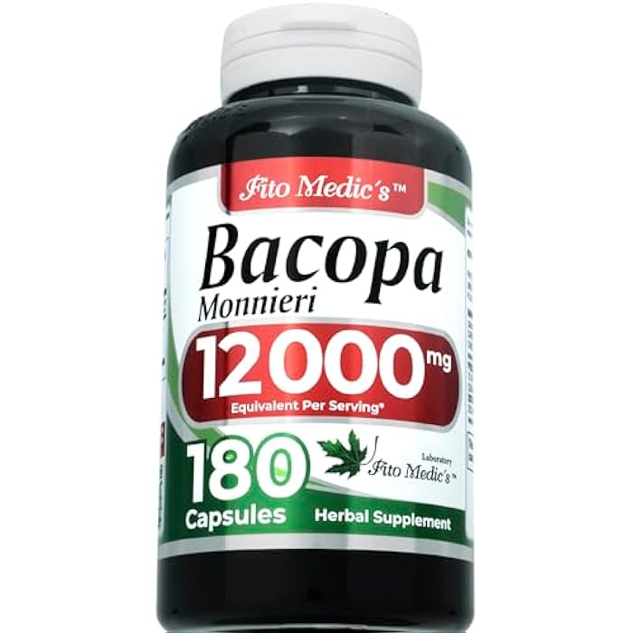 FITO MEDIC'S Lab | bacopa |180 Capsules | bacopa monnieri | Bacopa Pill | Bacopa Supplement - Image 2