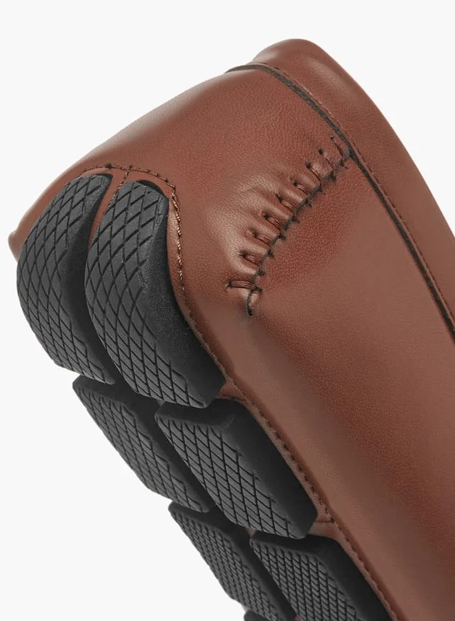 LBL by Shoexpress Men Metal Accent Slip-On Moccasins