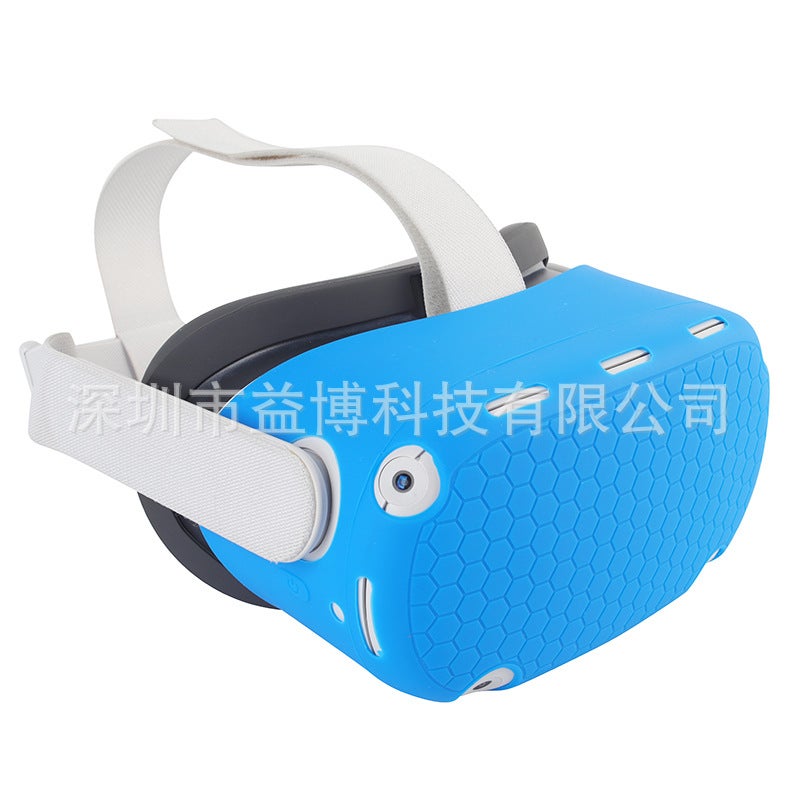 Suitable For Oculus Quest 2 Host Silicone Protective Cover Vr Glasses Accessories Shockproof And Dustproof Helmet Cover - Image 5