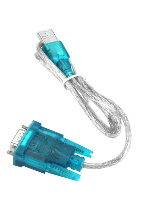 Programming Cable, USB to RS232 Serial PLC Programming Cable Adapter Converter Replacement for PLC Cable