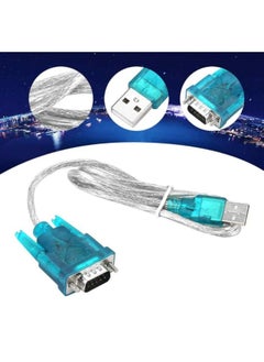 Generic Programming Cable, USB to RS232 Serial PLC Programming Cable Adapter Converter Replacement for PLC Cable  - Image 2