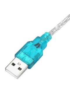 Generic Programming Cable, USB to RS232 Serial PLC Programming Cable Adapter Converter Replacement for PLC Cable  - Image 4