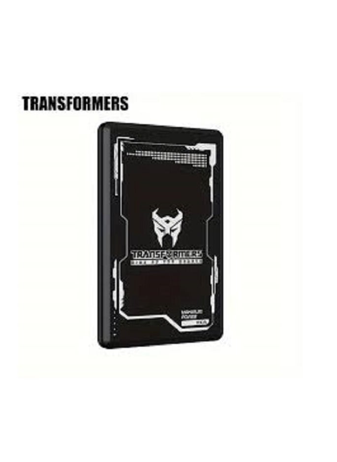 TRANSFORMERS - بنك الطاقة ترانسفورمرز: إصدار ترانسفورمرز TF-D01 - حزام شحن سريع مع تقنية أمان متقدمة - Image 1