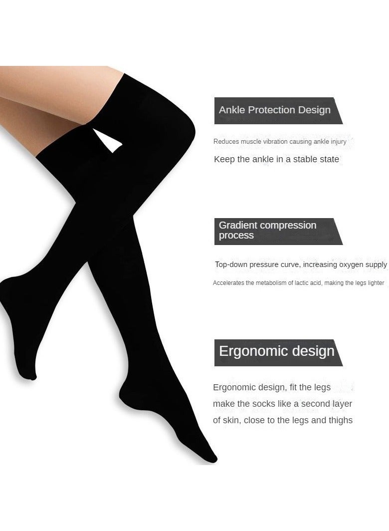 Generic 3 Pack run Socks, Soft Long Calf Baseball Socks Athletic Running Socks  Long Sock Sports Outdoor Socks Compression Sock - Image 5
