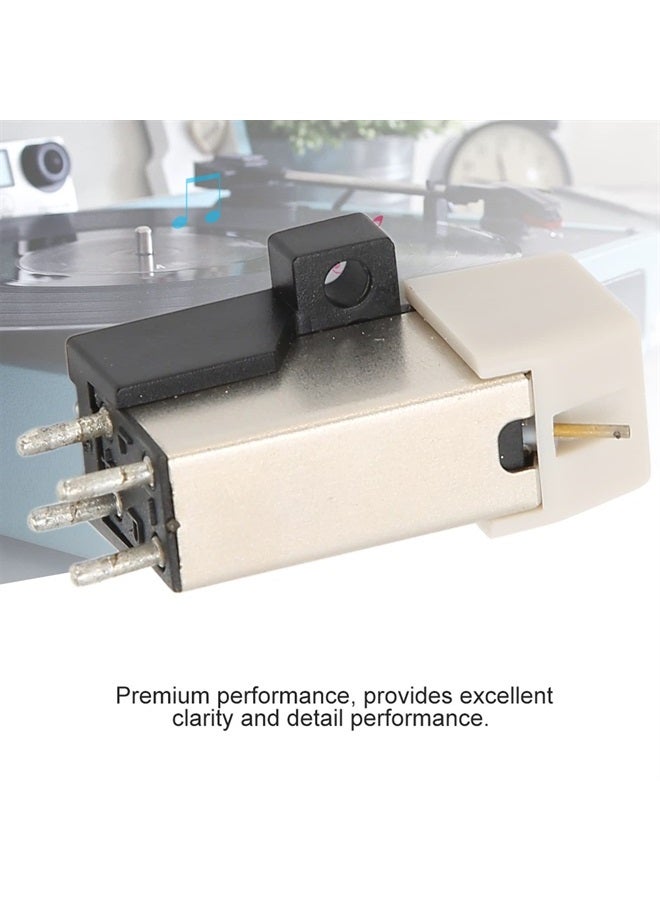 Wendry Magnetic Cartridge Stylus, Turntable Needle Replacement, High Precision Player LP Magnetic Cartridge Pen with LP Vinyl Stylus, Stereo Vinyl Record Player Needle, Precision Magnetic Head - Image 2