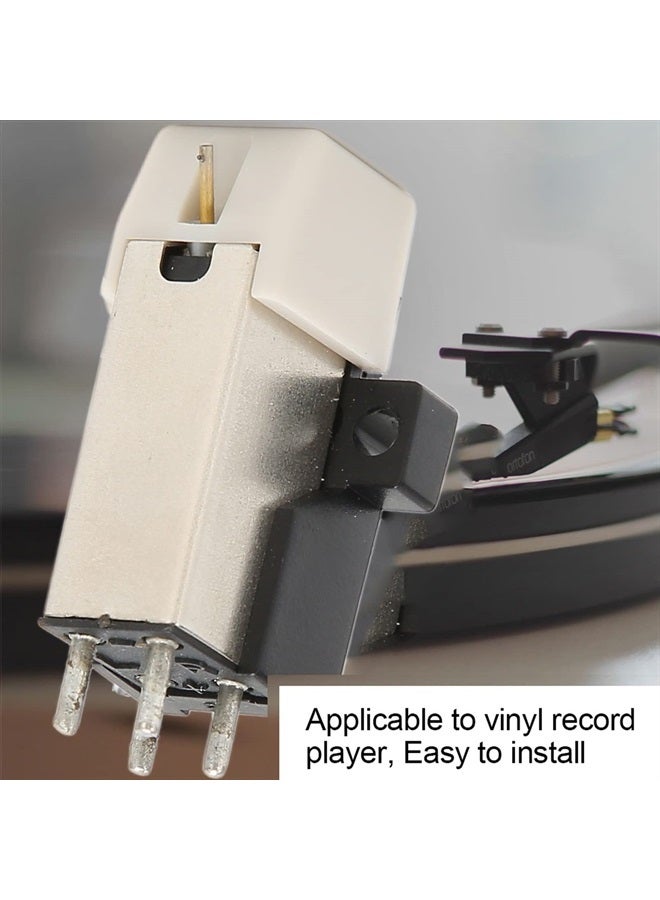 Wendry Magnetic Cartridge Stylus, Turntable Needle Replacement, High Precision Player LP Magnetic Cartridge Pen with LP Vinyl Stylus, Stereo Vinyl Record Player Needle, Precision Magnetic Head - Image 3