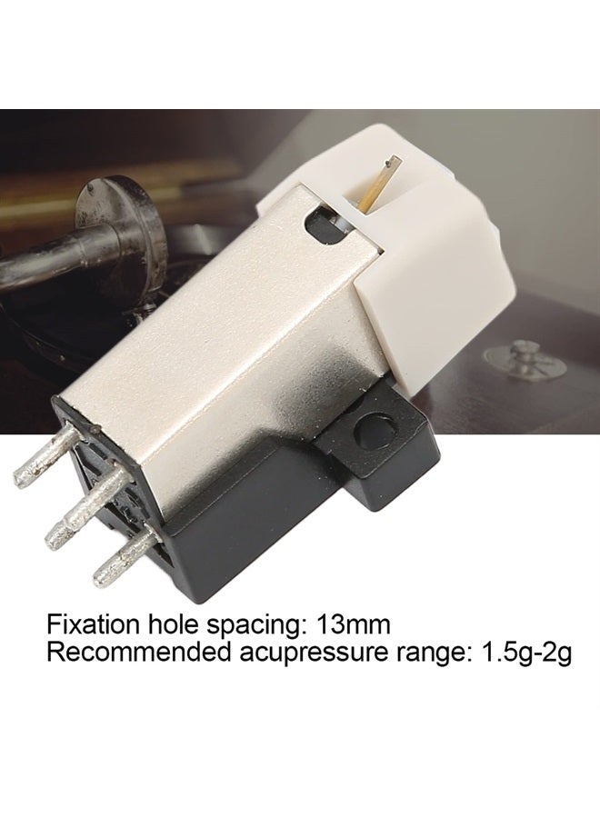 Wendry Magnetic Cartridge Stylus, Turntable Needle Replacement, High Precision Player LP Magnetic Cartridge Pen with LP Vinyl Stylus, Stereo Vinyl Record Player Needle, Precision Magnetic Head - Image 4