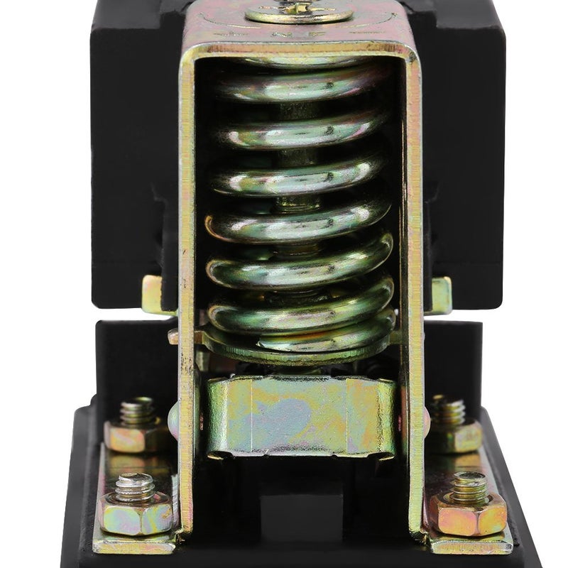 كلاراكو مفتاح التحكم في ضغط ضاغط الهواء عالي التحمل، ضغط ضاغط الهواء عن طريق التحكم في المفتاح بأربعة منافذ 90 رطل/بوصة مربعة -120 رطل/بوصة مربعة - Image 2