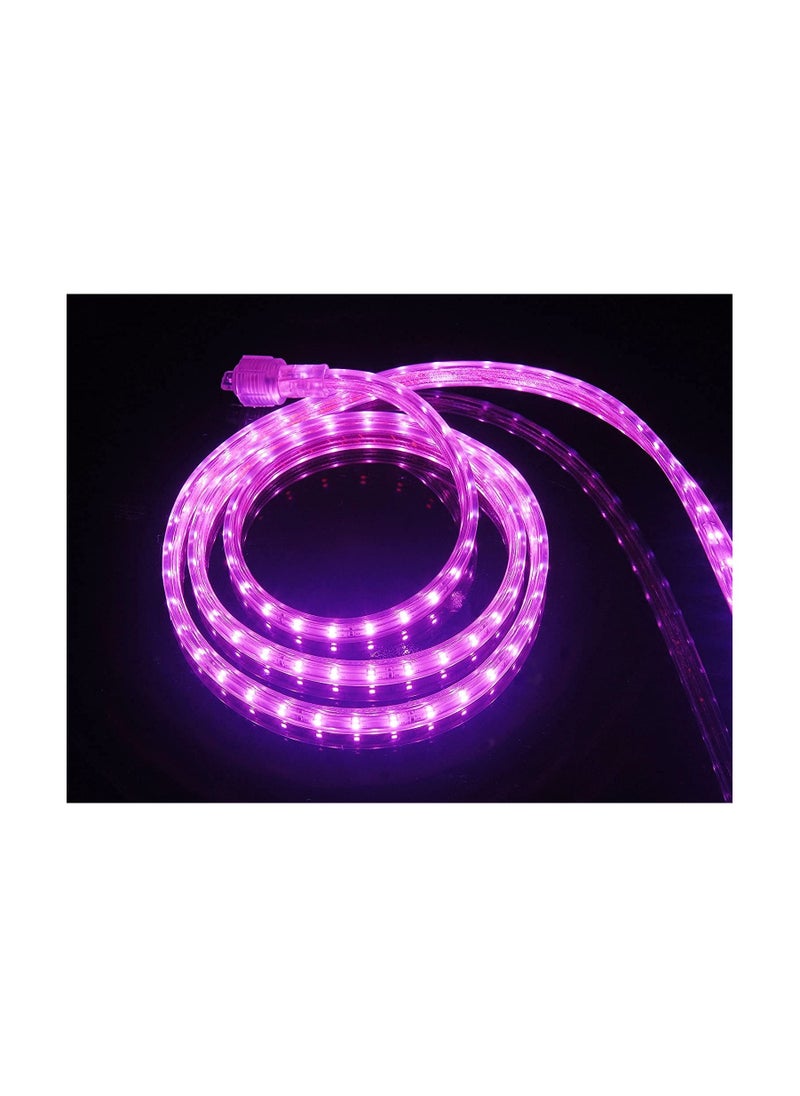 Generic - Gesto 5 Meter Rope Led Strip Lights – Outdoor Lights Waterproof for Balcony Decoration,Home Decor & Interior Decoration | Decorative Lights for Diwali Decoration,Cove Light for Ceiling (Pink) - Image 1
