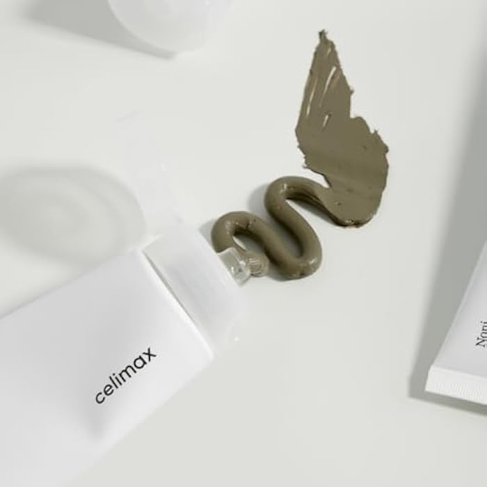 celimax The Real Noni Refresh Clay Mask | Clarifying Deep Pore Cleansing, Hydrating, Pore Minimizer, For Acne Prone, Dry, Oily Combination Skin, Blackhead, Korean Face Mask Skincare, Spa Care, 120g - Image 4