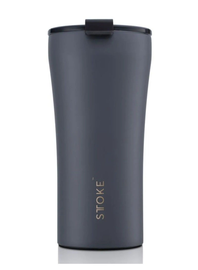 STTOKE Ceramic Insulated Leakproof Tumbler Bottle - 460ml (Slated Grey) - Image 1