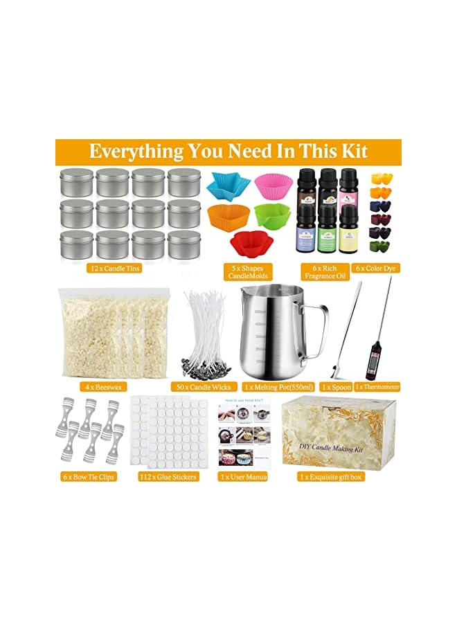 The Bros طقم الشموع لصنع الشموع - Image 2