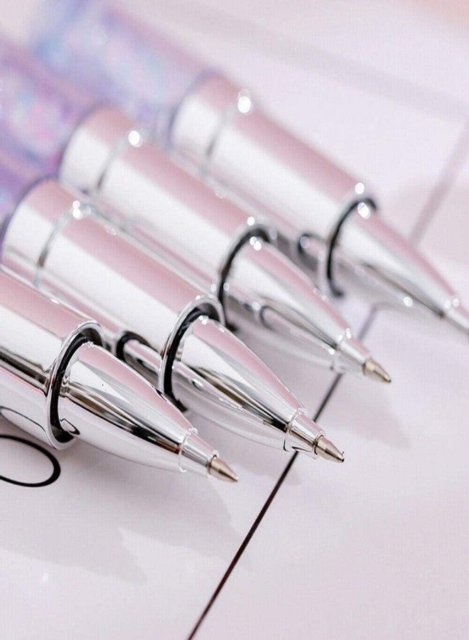 Neel Toy Glitter Lipstick Gel Makeup Artist Blue Pen For Kids Beauty Plastic Cute Gel Pens (8 Pcs) Best Birthday Gift Return Gift - Image 4