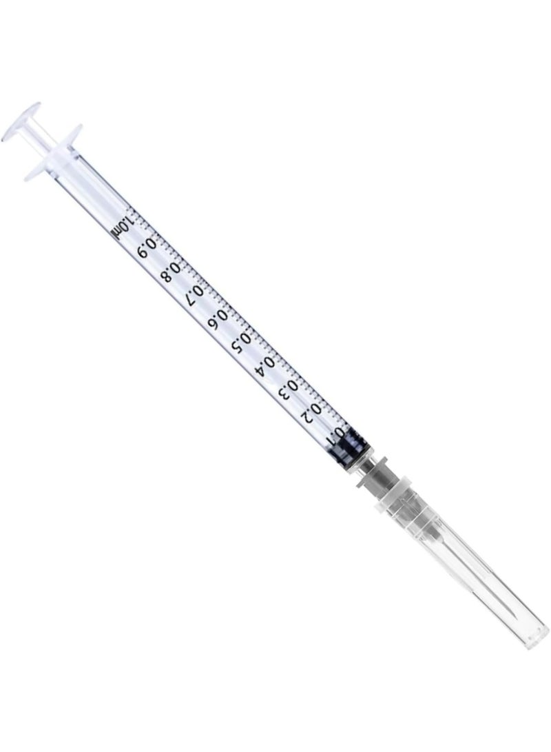 NOVAMED Pack Of 10s 1Ml Sterile Syringe Luer Slip With Needle 27Gx1 - Image 1