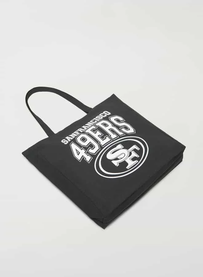 اس بي كاركترز شنطة تسوق San Francisco 49ers بطبعات ومقابض