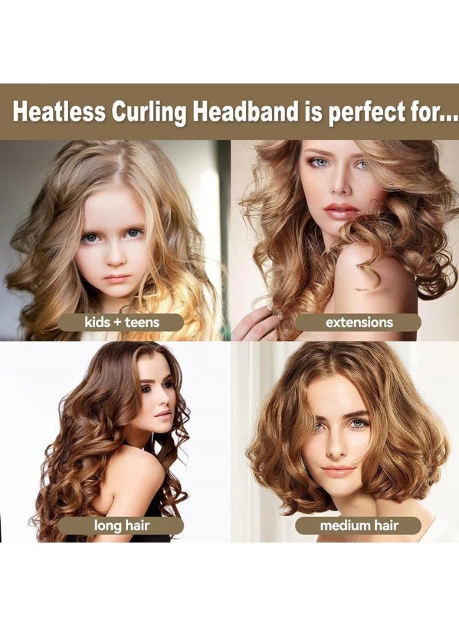 يوكانبي طقم تجعيد الشعر بدون حرارة مكون من 4 قطع – عصا تجعيد فوم + 2 رباط شعر + مشبك لتجعيد الشعر أثناء النوم دون حرارة - Image 3