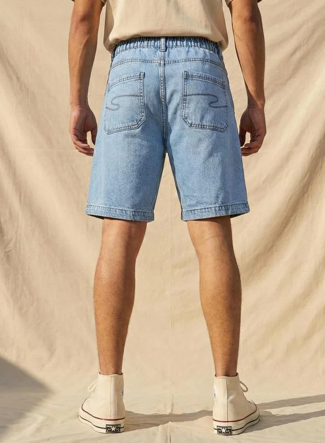 Lee Cooper  Lee Cooper Ryan Men Regular Fit Shorts Cotton for Men | Best Price UAE