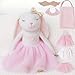 Perfectto Design Bunny Ballerina Stuffed Animal for Girls Plush Toy Doll  Cute Doll Set Dress Up for 3 4 5 Year Old Girl  Gift for Little Girl Birthday Christmas Age 39 - Image 4