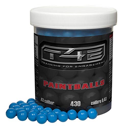 Umarex T4E Premium .43 Caliber Paintballs, Blue, 430 Count - Image 1