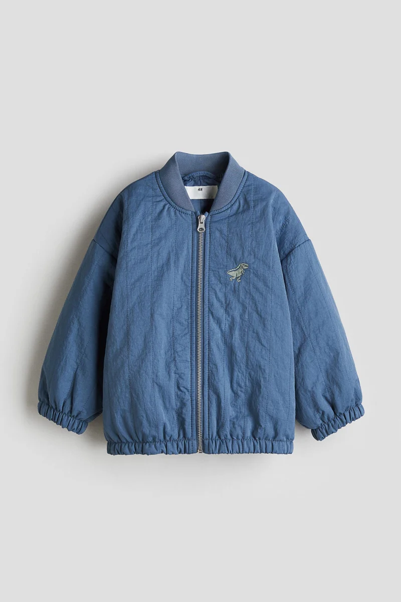 اتش اند ام جاكيت بومر بتصميم محشو