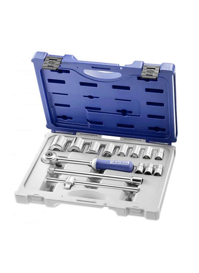 EXPERT 1/2 Inches Hex Socket Set Primo - 14 Pieces / 10-34mm 