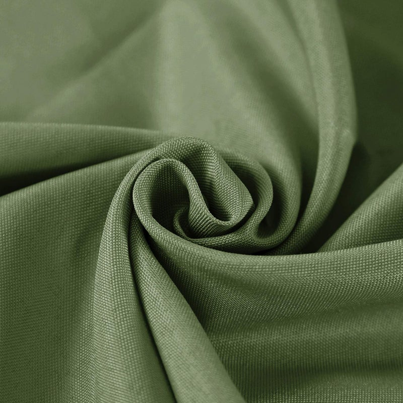Cupuamon 108 inch Round Tablecloth Washable Polyester Table Cloth Decorative Table Cover for Wedding Party Dining Banquet(108 inch Willow) - Image 3
