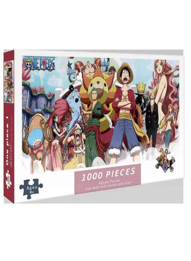 1000 قطعة من أحجية الورق 75*50 سم ألعاب تعليمية للكبار والأطفال تجميع أكشاك سوق ليلي جيل الشعر - Image 1