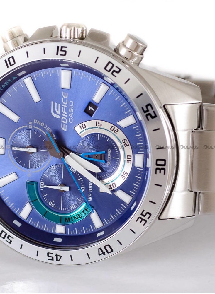 CASIO Casio Stainless Steel Edifice Chronograph Watch For Men's EFV-620D-2AVUDF  - Image 2