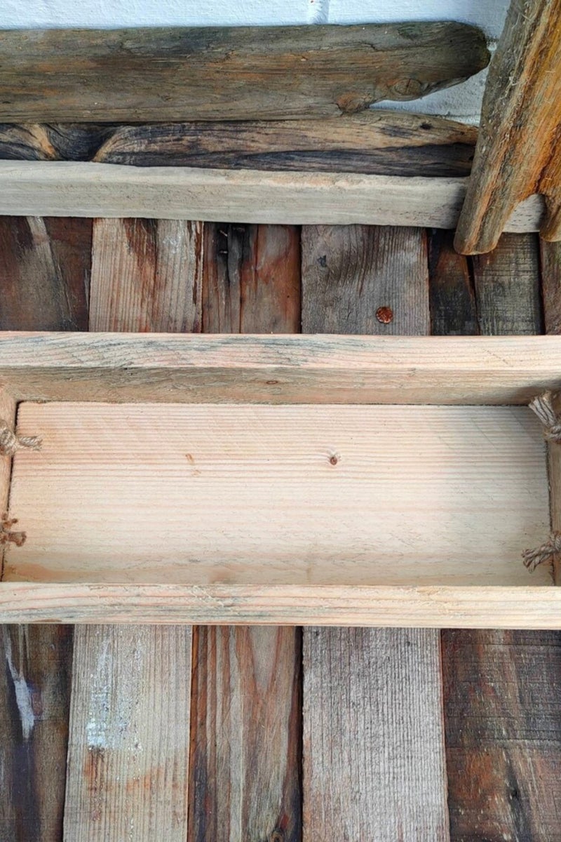 Alyones Rustic Wooden Rope Handle Storage Box - Image 2