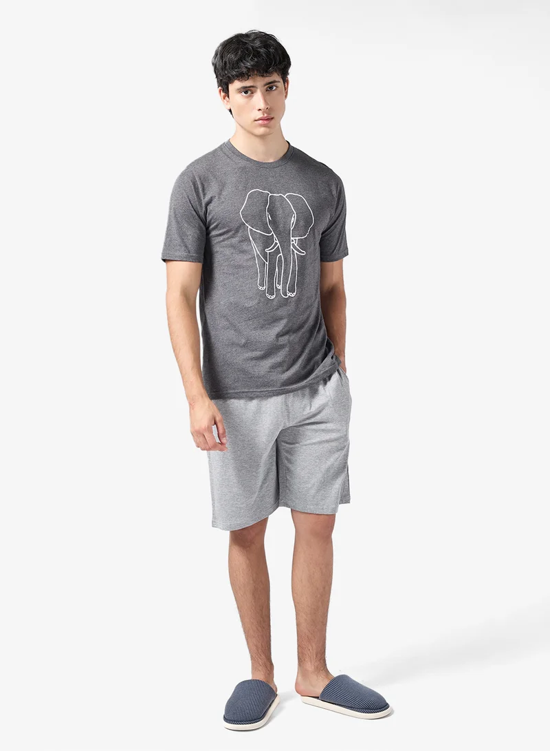 Nightwear T-Shirt & Shorts Sets