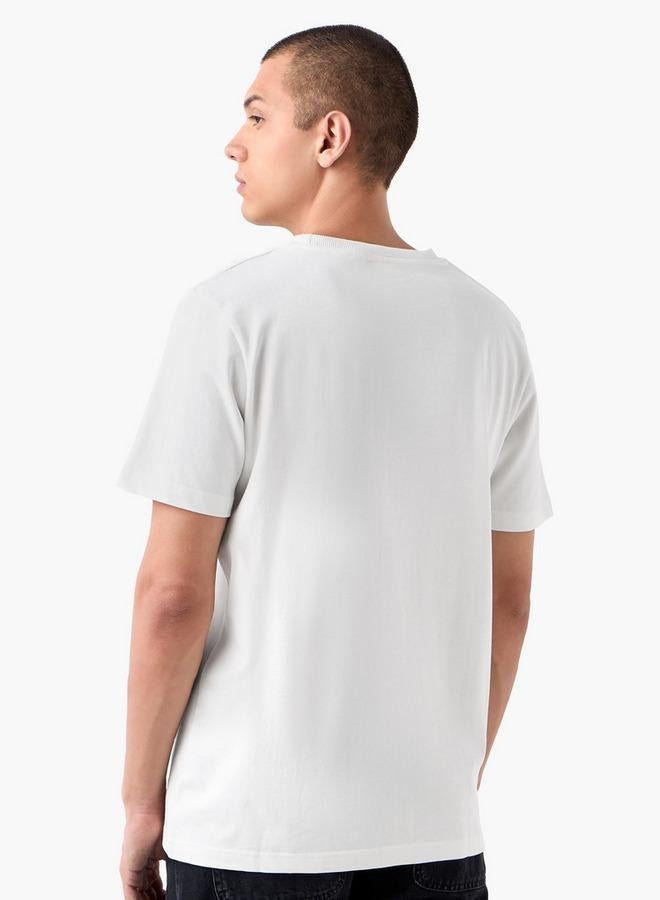 SP Characters Snoopy Print T-shirt with Crew Neck - Image 3