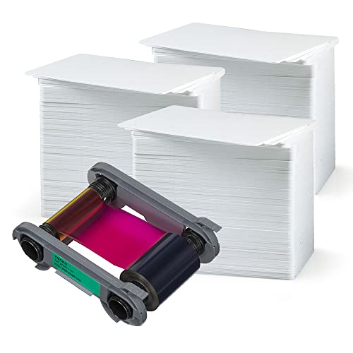 Bodno Evolis Primacy 2 R5F208A100 Color Ribbon - YMCKO - 300 Prints with Bodno Software Demo Card - Image 2
